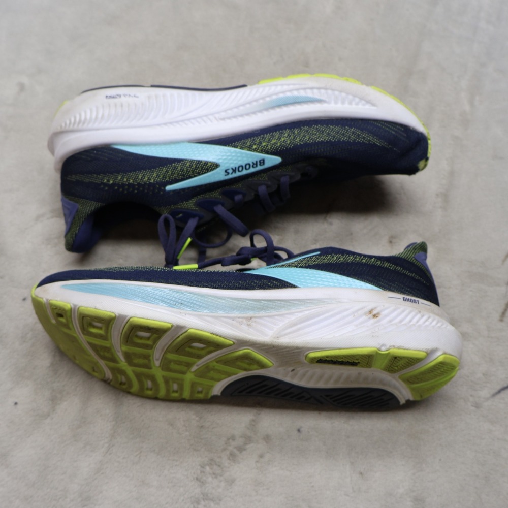 Brooks Mens 10.5D Running Shoes Blue Ghost 17 Lightweight Mesh Cushioned READ - Picture 4 of 16